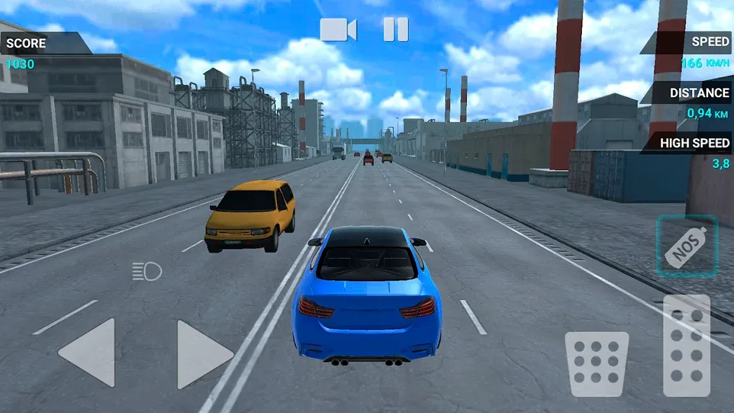 Traffic Racer Speeding Highway (Трафик Рейсер Скоростная Шоссе)  [МОД Меню] Screenshot 4