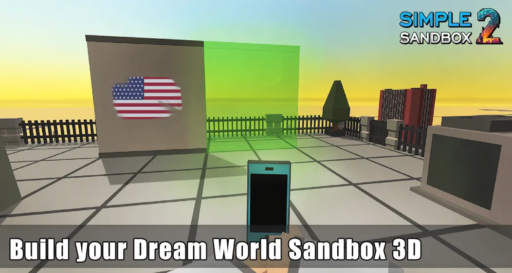 Simple Sandbox 2 (Симпл Сандбокс 2)  [МОД Много монет] Screenshot 1