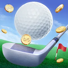 Взломанная Golf Hit (Гольф Хит)  [МОД Много монет] - полная версия apk на Андроид