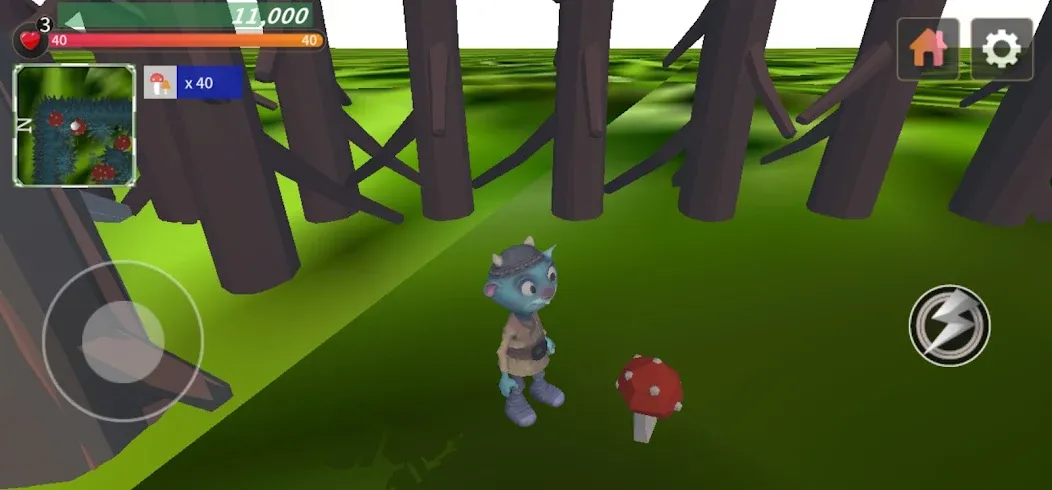 Forest Dimensions (Форест Дименшнс)  [МОД Бесконечные монеты] Screenshot 1