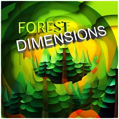 Скачать взломанную Forest Dimensions (Форест Дименшнс)  [МОД Бесконечные монеты] - стабильная версия apk на Андроид