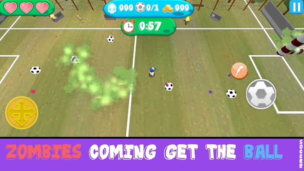 Soccer Apocalypse Survival (Соккер Апокалипсис Сурвивал)  [МОД Все открыто] Screenshot 3