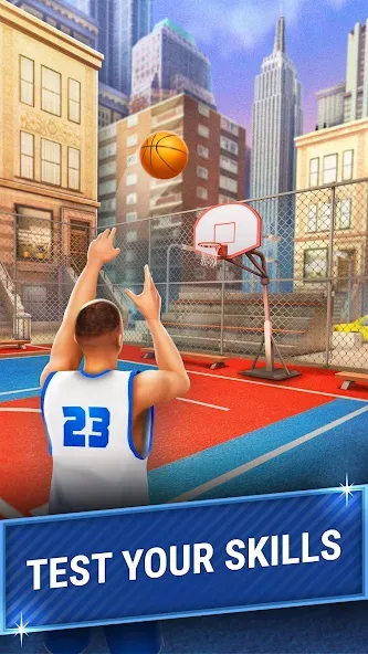 3pt Contest: Basketball Games  [МОД Бесконечные монеты] Screenshot 4