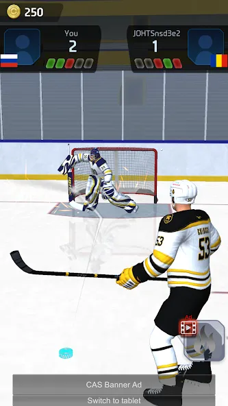 Hockey Game Stars 3D (Хоккей Гейм Старс 3D)  [МОД Бесконечные деньги] Screenshot 5