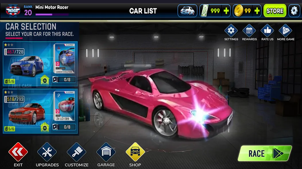 Car Highway Racing for Speed (Трафик Рейсер Трафик игры)  [МОД Unlimited Money] Screenshot 1