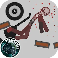 Взлом Stickman Dismounting (тикман Дисмаунтинг)  [МОД Unlocked] - стабильная версия apk на Андроид