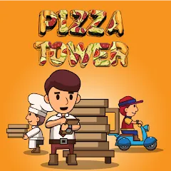 Скачать взломанную Pizza Tower: Idle Tycoon (Пицца Тауэр)  [МОД Unlimited Money] - стабильная версия apk на Андроид