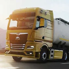 Скачать взломанную Truckers of Europe 3 (Тракеры Европы 3)  [МОД Все открыто] - полная версия apk на Андроид