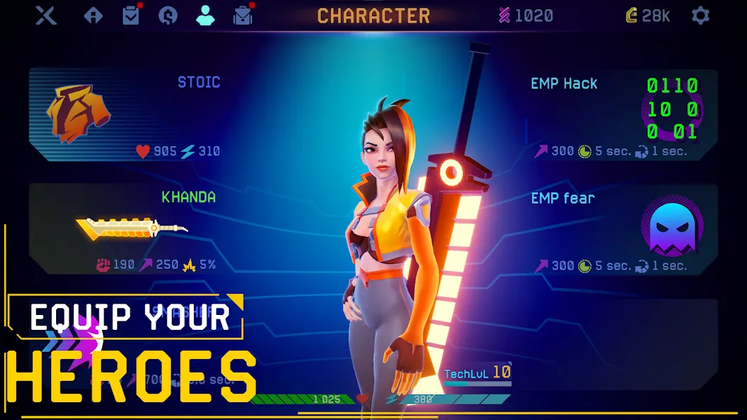 Rush Angel - Cyberpunk RPG (Раш Энджел)  [МОД Menu] Screenshot 2