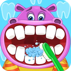 Скачать взломанную Children's doctor : dentist  [МОД Mega Pack] - последняя версия apk на Андроид