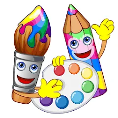 Скачать взломанную Coloring pages  [МОД Menu] - стабильная версия apk на Андроид