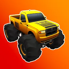 Скачать взломанную Monster Truck Rampage (Монстр Трак Рэмпейдж)  [МОД Меню] - стабильная версия apk на Андроид