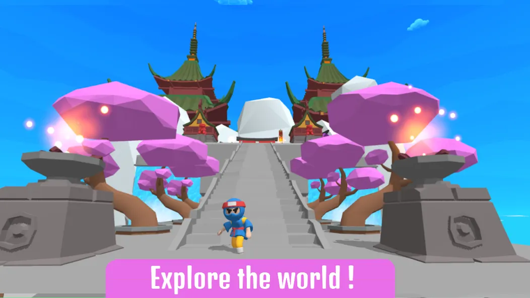 Ninja World Adventure (Ниндзя Ворлд Приключение)  [МОД Unlimited Money] Screenshot 3