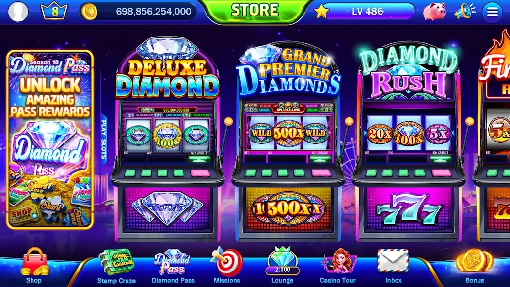 Classic Slots™ - Casino Games (Классические слоты)  [МОД Mega Pack] Screenshot 2