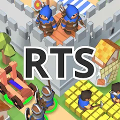 Взлом RTS Siege Up! - Medieval War  [МОД Все открыто] - полная версия apk на Андроид