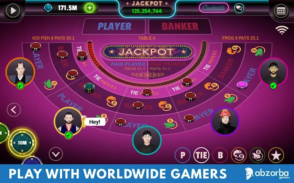 Baccarat (Баккара)  [МОД Бесконечные монеты] Screenshot 3