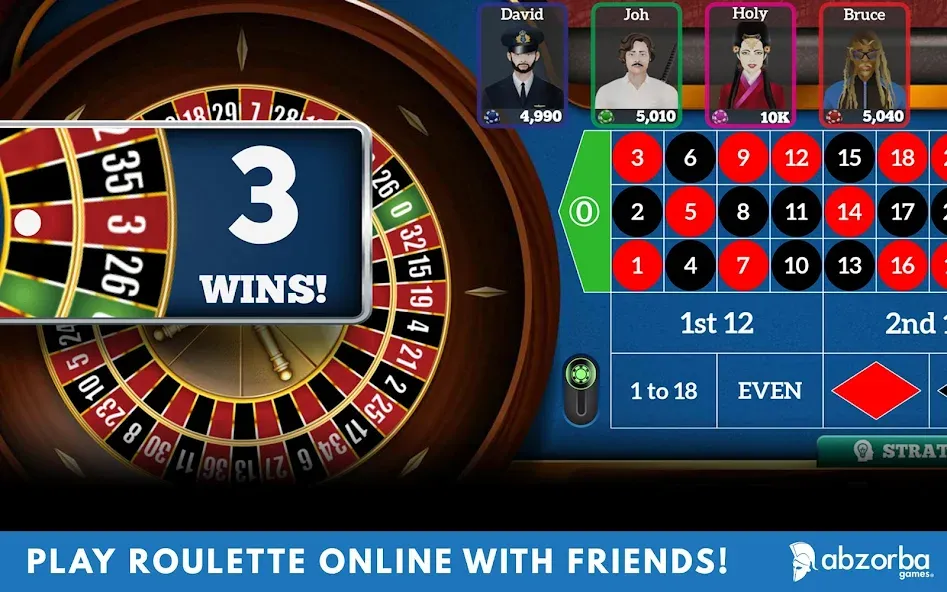 Roulette Live Casino Tables (Рулетка Лайв)  [МОД Все открыто] Screenshot 1