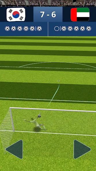 Final Shoot: Penalty-Shootout  [МОД Unlocked] Screenshot 3