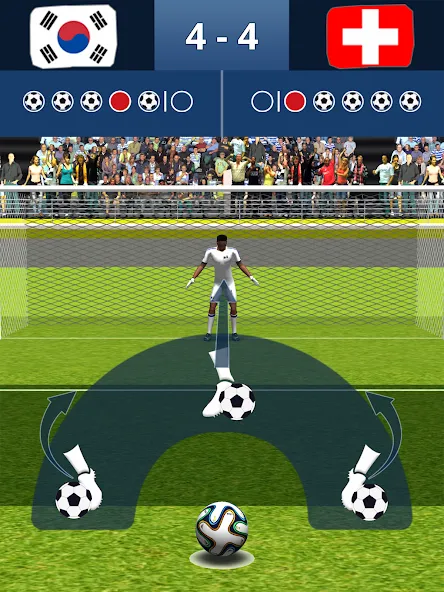 Final Shoot: Penalty-Shootout  [МОД Unlocked] Screenshot 5