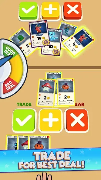 Hyper Cards: Trade & Collect (Хайпер Кардс)  [МОД Меню] Screenshot 2