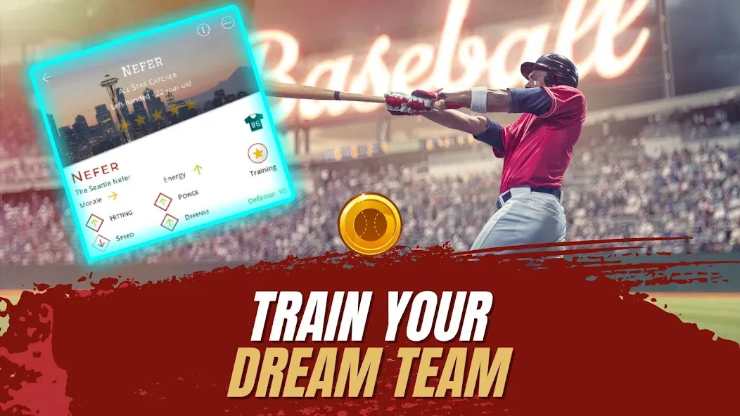 Astonishing Baseball Manager (Астонишинг Бейсбол Менеджер)  [МОД Unlimited Money] Screenshot 3