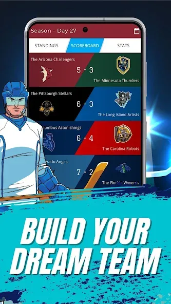 Astonishing Hockey Manager (Астонишинг Хоккей Менеджер)  [МОД Бесконечные деньги] Screenshot 2