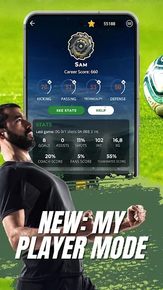 Astonishing Eleven Football (Астонишинг Илевен Футбол)  [МОД Unlimited Money] Screenshot 4