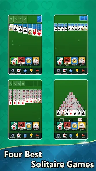 Aged Solitaire Collection  [МОД Unlocked] Screenshot 1