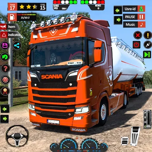 Oil Tanker Transport Simulator  [МОД Menu] Screenshot 1