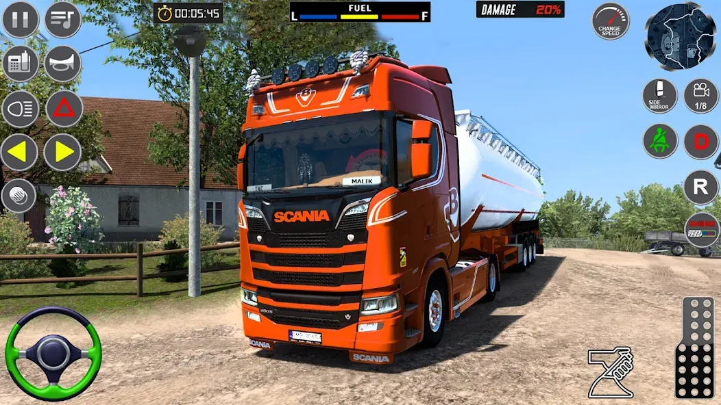 Oil Tanker Transport Simulator  [МОД Menu] Screenshot 2