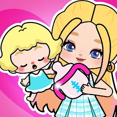 Скачать взлом Aha World: Baby Care (Аха Ворлд)  [МОД Бесконечные деньги] - стабильная версия apk на Андроид