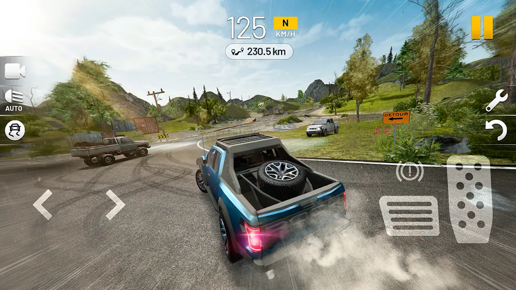 Extreme Car Driving Simulator (Экстримальный симулятор вождения автомобиля)  [МОД Menu] Screenshot 3