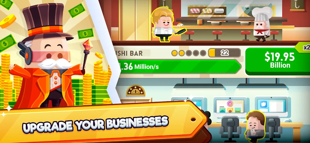 Cash, Inc. Fame & Fortune Game  [МОД Бесконечные деньги] Screenshot 3