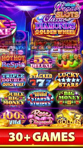 VEGAS Slots by Alisa – Free Fu (Вегас Слоты от Алисы)  [МОД Меню] Screenshot 3