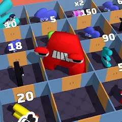 Скачать взлом Alphabet Battle: Room Maze (Алфавит батл)  [МОД Меню] - полная версия apk на Андроид