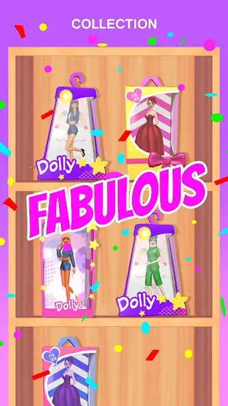 Doll Makeover - DIY 3D Dolly  [МОД Unlocked] Screenshot 5