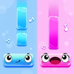 Взломанная Duet Tiles: Dual Vocal Music (Дуэт Тайлз)  [МОД Menu] - стабильная версия apk на Андроид