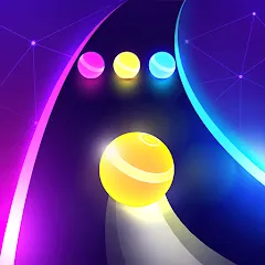 Взлом Dancing Road: Color Ball Run! (Дансинг Роад)  [МОД Бесконечные монеты] - полная версия apk на Андроид