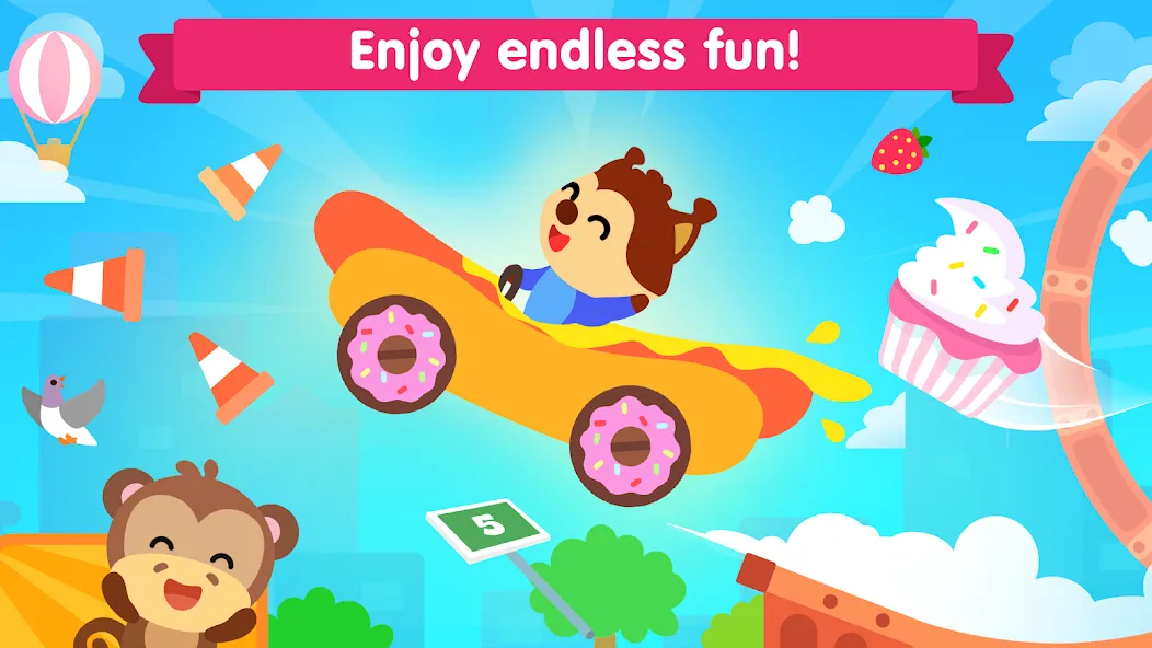 Car games for kids & toddler  [МОД Меню] Screenshot 3