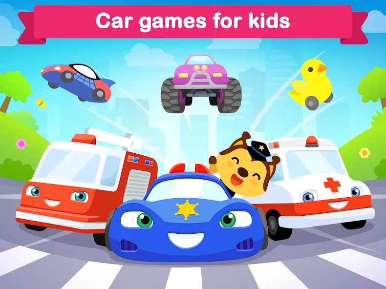 Car games for kids & toddler  [МОД Меню] Screenshot 5