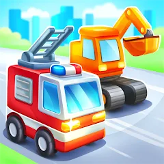 Скачать взломанную Car games for kids & toddler  [МОД Меню] - полная версия apk на Андроид