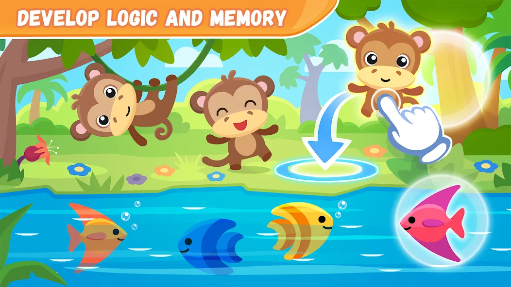 Educational games for kids 2-4  [МОД Menu] Screenshot 4