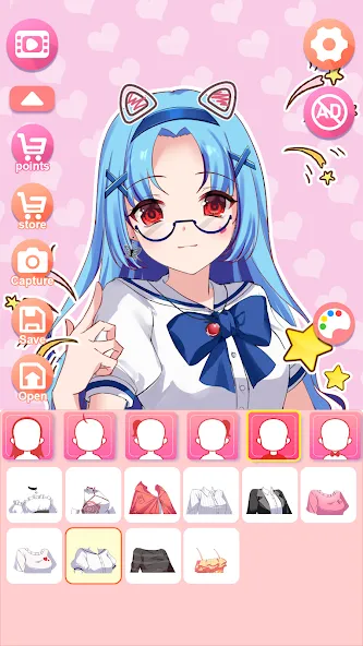 Viya Avatar Maker:emoji (Вия Аватар Мейкер)  [МОД Меню] Screenshot 4