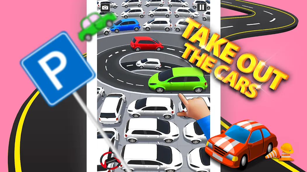 Park Master: Car Parking Jam (Парк Мастер)  [МОД Все открыто] Screenshot 3