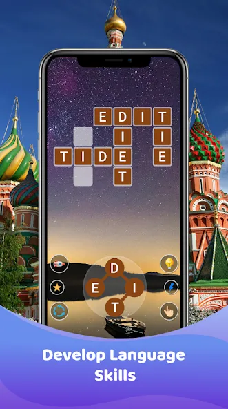 Word Game : Crossword (Кроссворд)  [МОД Menu] Screenshot 2