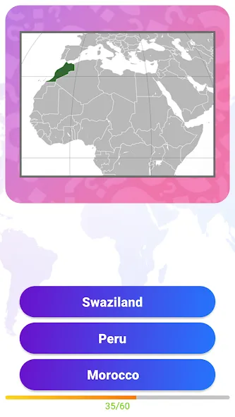 World Geography Quiz Game  [МОД Бесконечные монеты] Screenshot 3