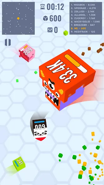 Cube Zone io  [МОД Меню] Screenshot 1