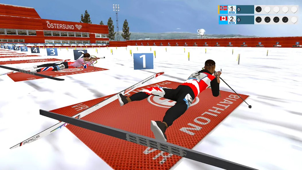 Biathlon VR (Биатлон )  [МОД Menu] Screenshot 2