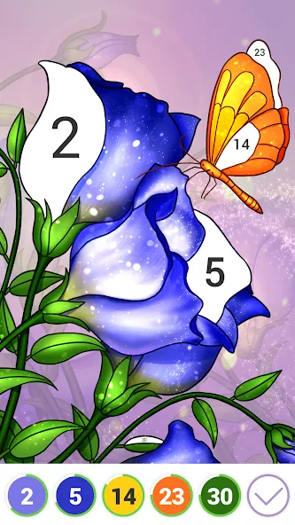 Hola Color--Coloring by Number (ола калор)  [МОД Много денег] Screenshot 2