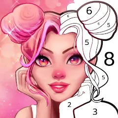Скачать взломанную Coloring Game: Paint by Number  [МОД Меню] - полная версия apk на Андроид